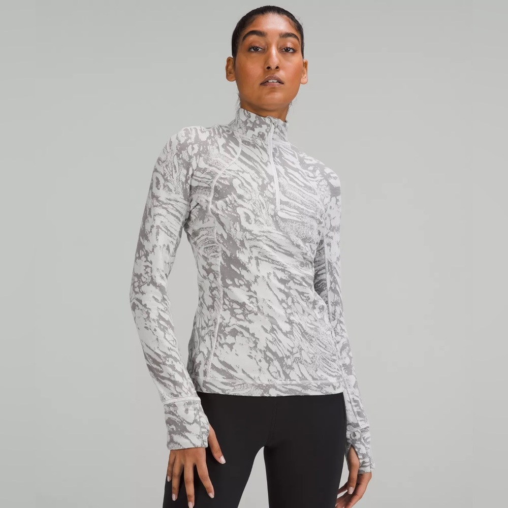 Lululemon it’s rulu run half zip jacquard